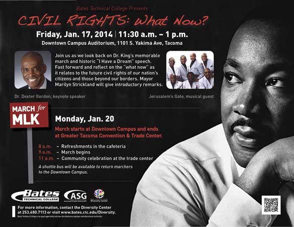 Bates Technical College to host annual MLK celebration