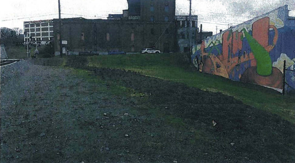 One Sound Transit-owned parcel of land near the intersection of Pacific Avenue and South 26th Street in downtown Tacoma that would be transferred to the City of Tacoma as part of a railroad deal between Sound Transit and the City of Tacoma. (PHOTO COURTESY CITY OF TACOMA)