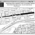 The City of Tacoma will sell a 1.2-mile stretch of City-owned railroad to Sound Transit for the transportation agency's operation of Sounder commuter rail service. In return, Tacoma will receive $4 million and approximately 1.2 acres of property near the intersection of Pacific Avenue and South 26th Street in downtown Tacoma. (IMAGE COURTESY CITY OF TACOMA)