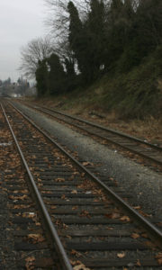 A stretch of City-owned railroad between East D Street and Puyallup Avenue and used for Sounder commuter rail service will be sold to Sound Transit. (PHOTO BY TODD MATTHEWS)