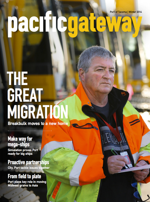 Port of Tacoma releases winter Pacific Gateway magazine