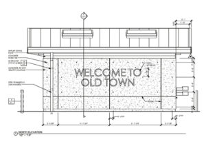 The area near Old Town Dock will soon offer visitors a variety of new amenities, including two public restrooms, sidewalk and crosswalk improvements, a rain garden, and new landscaping and irrigation. (IMAGE COURTESY CITY OF TACOMA)