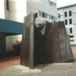 The publicly-owned bronze sculpture "Sun King" was created in 1976 by Oregon artist Tom Morandi. It was originally installed outside the former Sheraton Hotel in downtown Tacoma. (PHOTO COURTESY TOM MORANDI)