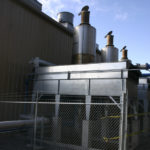 The new methane gas conversion facility at the LRI Landfill in Pierce County. (PHOTO BY TODD MATTHEWS)