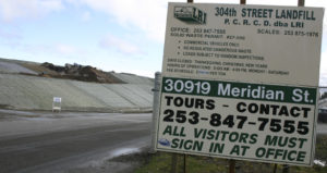 The new methane gas conversion facility is located at the 168-acre LRI Landfill in Graham, Wash. (PHOTO BY TODD MATTHEWS)