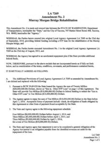WSDOT, Tacoma agreement could slash $20M Murray Morgan Bridge loan