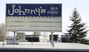Progress continues on the $1.3 million renovation of Johnny's Seafood Co. along Thea Foss Waterway in downtown Tacoma. (PHOTO BY TODD MATTHEWS)