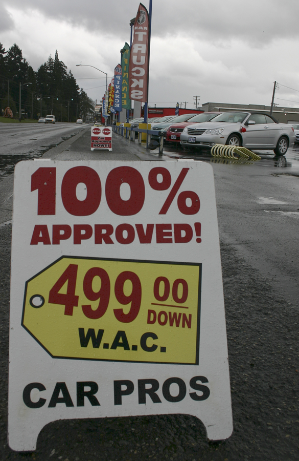 A significant stretch of South Tacoma Way has been officially renamed "Tacoma's Auto Row." (PHOTO BY TODD MATTHEWS)