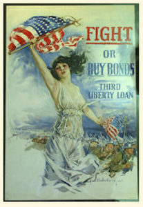 Historic WWI posters on display at Tacoma Public Library