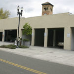 The former Graffiti Garage in downtown Tacoma still has traces of its artistic past. (PHOTO BY TODD MATTHEWS)