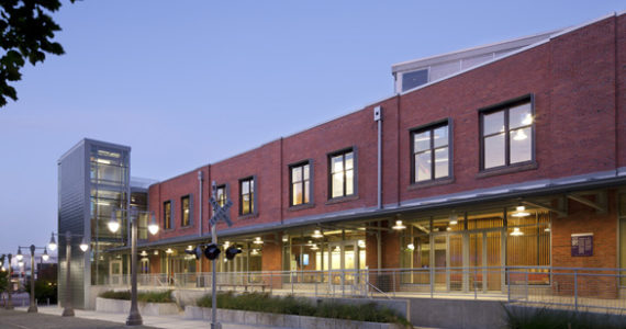 University of Washington Tacoma earned the Stewardship in Historic Preservation Award for its work to adaptively re-use the 122-year-old, three-story, 47,000-square-foot Russell T. Joy Building. (PHOTO COURTESY THA ARCHITECTURE)