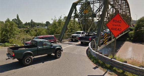 Pierce County will implement new restrictions on vehicle traffic over the 83-year-old Milroy Bridge. (PHOTO COURTESY PIERCE COUNTY)