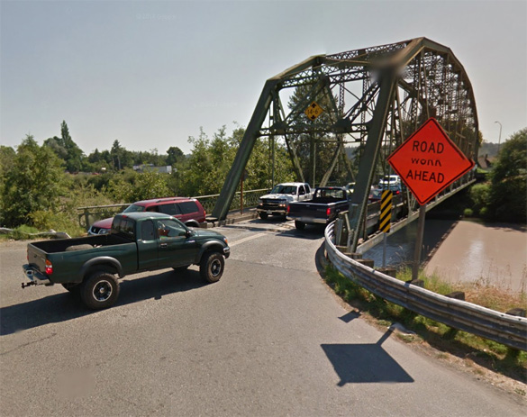 Pierce County will implement new restrictions on vehicle traffic over the 83-year-old Milroy Bridge. (PHOTO COURTESY PIERCE COUNTY)