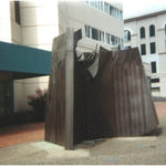 The publicly-owned bronze sculpture "Sun King" was created in 1976 by Oregon artist Tom Morandi. It was originally installed outside the former Sheraton Hotel in downtown Tacoma. (PHOTO COURTESY TOM MORANDI)