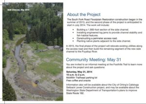 Pierce County to resume Puyallup River flood mitigation project