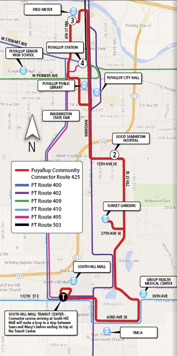 Pierce Transit to roll out Puyallup, South Hill bus service