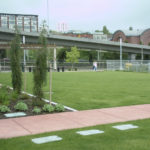 The City of Tacoma is requesting a $60,000 grant from the Washington State Recreation and Conservation Office to help pay for a children's play area at a City-owned park near South 21st Street and Dock Street. The eco-friendly play area would feature a LEED-certified mat surface and landscaping with native plants. It would also expand the diversity of use within the park and draw more visitors and activities to the area. The project is a partnership between the City of Tacoma, Foss Waterway Development Authority, and The Henry Group, a private developer currently constructing a 161-unit, $32 million apartment building nearby. (IMAGE COURTESY CITY OF TACOMA)