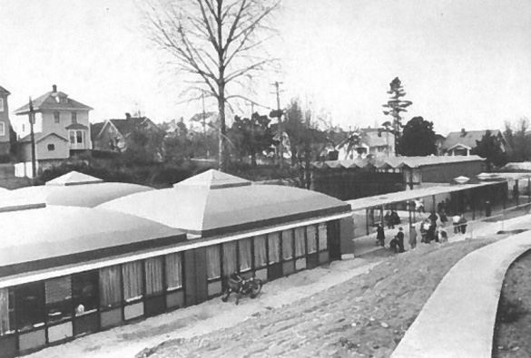 Hoyt Elementary School ca. 1961. (IMAGE COURTESY TACOMA LANDMARKS PRESERVATION COMMISSION)