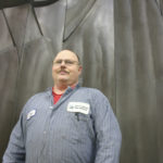 City of Tacoma welder Brad Bloodgood restored Sun King while it was in storage. (FILE PHOTO BY TODD MATTHEWS)