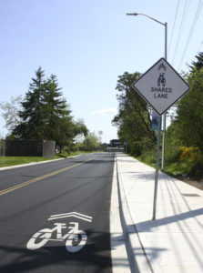 The City of Tacoma's Cheney Stadium Sustainable Stormwater Project included improved access for cyclists and pedestrians. (FILE PHOTO BY TODD MATTHEWS)