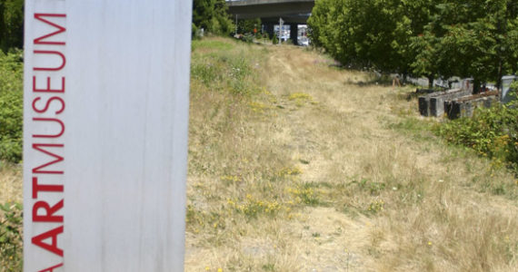 The City of Tacoma plans to develop a segment of the Prairie Line Trail in downtown Tacoma to connect Pacific Avenue to the waterfront. When completed, it will connect to the University of Washington Tacoma campus trail segment, currently under construction. (PHOTO BY TODD MATTHEWS)