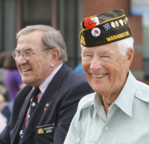 The Second Annual Celebrating Military Service Parade will be held next month in downtown Tacoma. The parade will spotlight notable active duty and retired military personnel, and feature marching units, community floats, bands, Reserve Officers' Training Corps and Junior Reserve Officers' Training Corps units, veterans organizations, motorcycle units, and veterans groups. Last year, the parade featured over 60 military units. (PHOTO COURTESY THE DAFFODIL FESTIVAL)