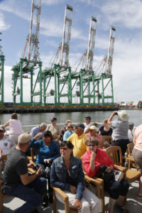 More than 1,000 people participated in Port of Tacoma boat tours during the annual Tacoma Maritime Fest last year. The tours offered a ship-side view of the Port of Tacoma and its operations. (PHOTO COURTESY PORT OF TACOMA)