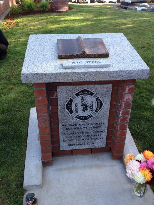 The Tacoma Fire Department hosted a public remembrance ceremony at Marine Park along Ruston Way Thursday morning to mark the 13th anniversary of the 9/11 tragedy. (PHOTO COURTESY TACOMA FIRE DEPARTMENT)