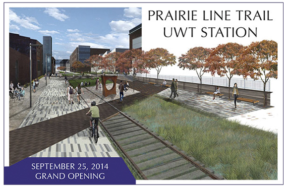 UW Tacoma Prairie Line Trail grand opening Sept. 25