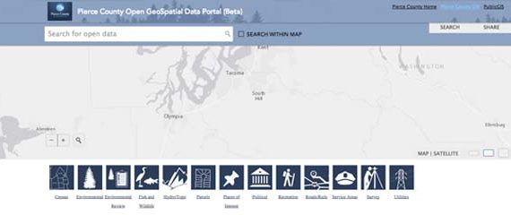 Pierce County launches public GIS Web site