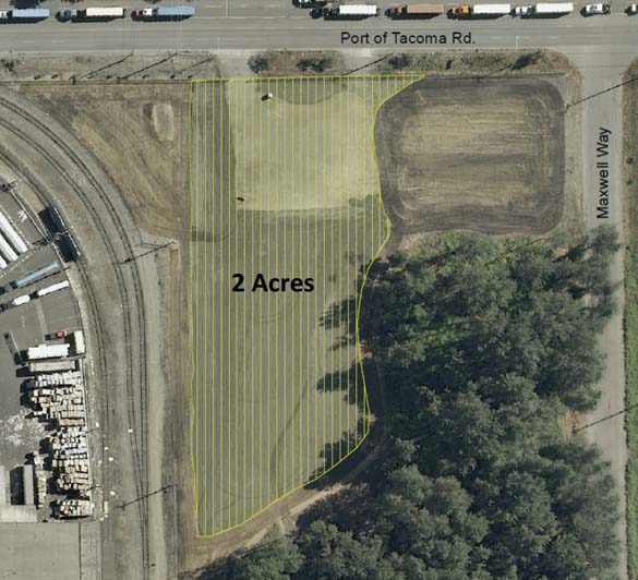 Port of Tacoma: 2-acre tide flats site available for lease