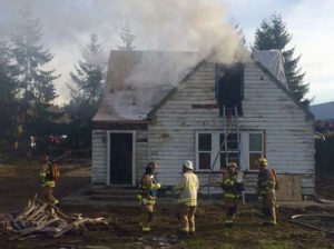 Tacoma firefighters participated in a variety of training drills Wednesday in Fife. (PHOTO COURTESY TACOMA FIRE DEPARTMENT)