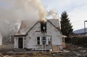 Tacoma firefighters participated in a variety of training drills Wednesday in Fife. (PHOTO COURTESY TACOMA FIRE DEPARTMENT)