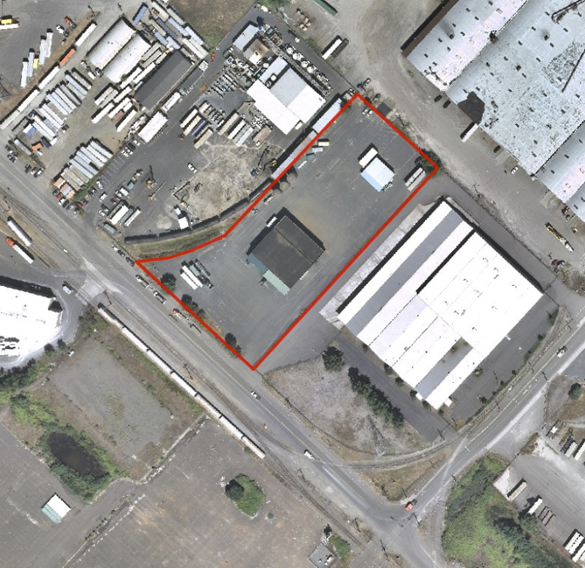 Port of Tacoma: 2.5-acre tide flats site, warehouse building available for lease