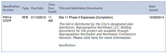 Tacoma Bid Watch: Foss Waterway Esplanade, building demolition, and arts funding