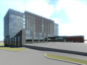 Pierce County has proposed a plan to build the new Pierce County General Services Building (pictured) on the site of the former Puget Sound Hospital, which is located near South 36th Street and Pacific Avenue. (IMAGE COURTESY PIERCE COUNTY)