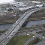 The existing Interstate 5 bridge over the Puyallup River in Tacoma. (IMAGE COURTESY WASHINGTON STATE DEPARTMENT OF TRANSPORTATION)