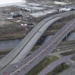 The centerpiece of the Washington State Department of Transportation's most recent Interstate 5 high-occupancy vehicle (HOV) project in Tacoma will be a new northbound I-5 bridge over the Puyallup River. (IMAGE COURTESY WASHINGTON STATE DEPARTMENT OF TRANSPORTATION)