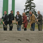 Local officials gathered Wednesday in Tacoma for a ground-breaking ceremony to mark the beginning of the Washington State Department of Transportation's most recent Interstate 5 high-occupancy vehicle (HOV) project in Tacoma. (PHOTO COURTESY WASHINGTON STATE DEPARTMENT OF TRANSPORTATION)