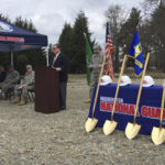 U.S. Rep. Denny Heck (D-Wash.) speaks during a ground-breaking ceremony on Feb. 18 for the Washington National Guard's new Pierce County Readiness Center at the Camp Murray military base in Tacoma. (PHOTO COURTESY WASHINGTON NATIONAL GUARD)