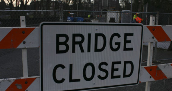 The City of Tacoma closed the Tacoma Avenue South Bridge on Feb. 23 as part of a 15-month, $12 million major rehabilitation project. (PHOTO BY TODD MATTHEWS)