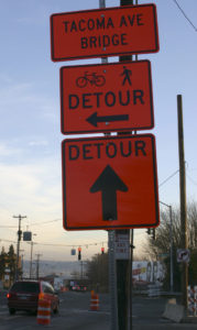 The City of Tacoma closed the Tacoma Avenue South Bridge on Feb. 23 as part of a 15-month, $12 million major rehabilitation project. (PHOTO BY TODD MATTHEWS)