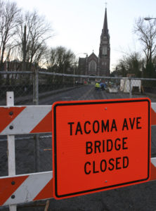 Tacoma Avenue South Bridge will close Feb. 23 for 15-month, $12M rehab project (PHOTO BY TODD MATTHEWS)