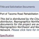 Tacoma Bid Watch: Port of Tacoma Road, South 56th Street signage, and a billiard table