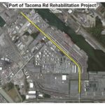 Tacoma Bid Watch: Port of Tacoma Road, South 56th Street signage, and a billiard table