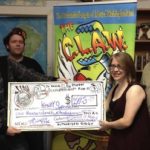 Aspiring artist Kenzy Sorenson was awarded the Young Cartoonist of the Future scholarship from Tacoma-based Cartoonist's League of Absurd Washingtonians in 2014. (PHOTO COURTESY C.L.A.W.)