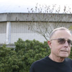 Tacoma Dome: Before Warhol's flower, Lyn Messenger drew diamonds on the Dome (PHOTO BY TODD MATTHEWS)