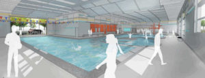 The City of Tacoma and Metro Parks Tacoma will spend nearly $6 million on a new swimming pool and aquatics center at the People's Community Center in Tacoma's Hilltop neighborhood. (IMAGE COURTESY CITY OF TACOMA / METRO PARKS TACOMA)