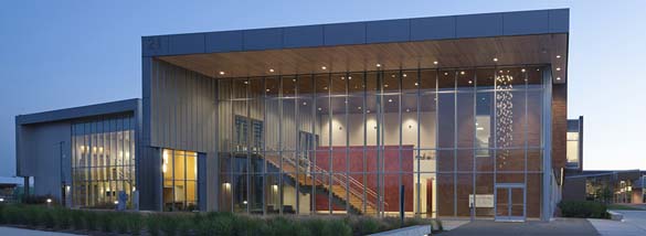 The Health Sciences Building at Clover Park Technical College. (PHOTO COURTESY MCGRANAHAN ARCHITECTS)
