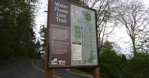 The City of Tacoma will mark the completion of the second phase of the historic Water Flume Line Trail during a public ceremony in April. The project is part of the City's effort to improve pedestrian and bicycle safety along the South Tacoma Way Corridor by restoring the 6.5-mile trail. (PHOTO BY TODD MATTHEWS)